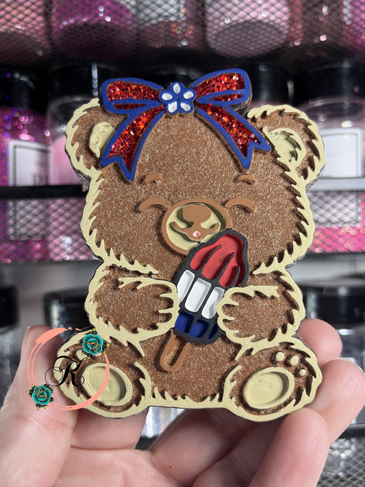 Bomb Pop Bear Freshie