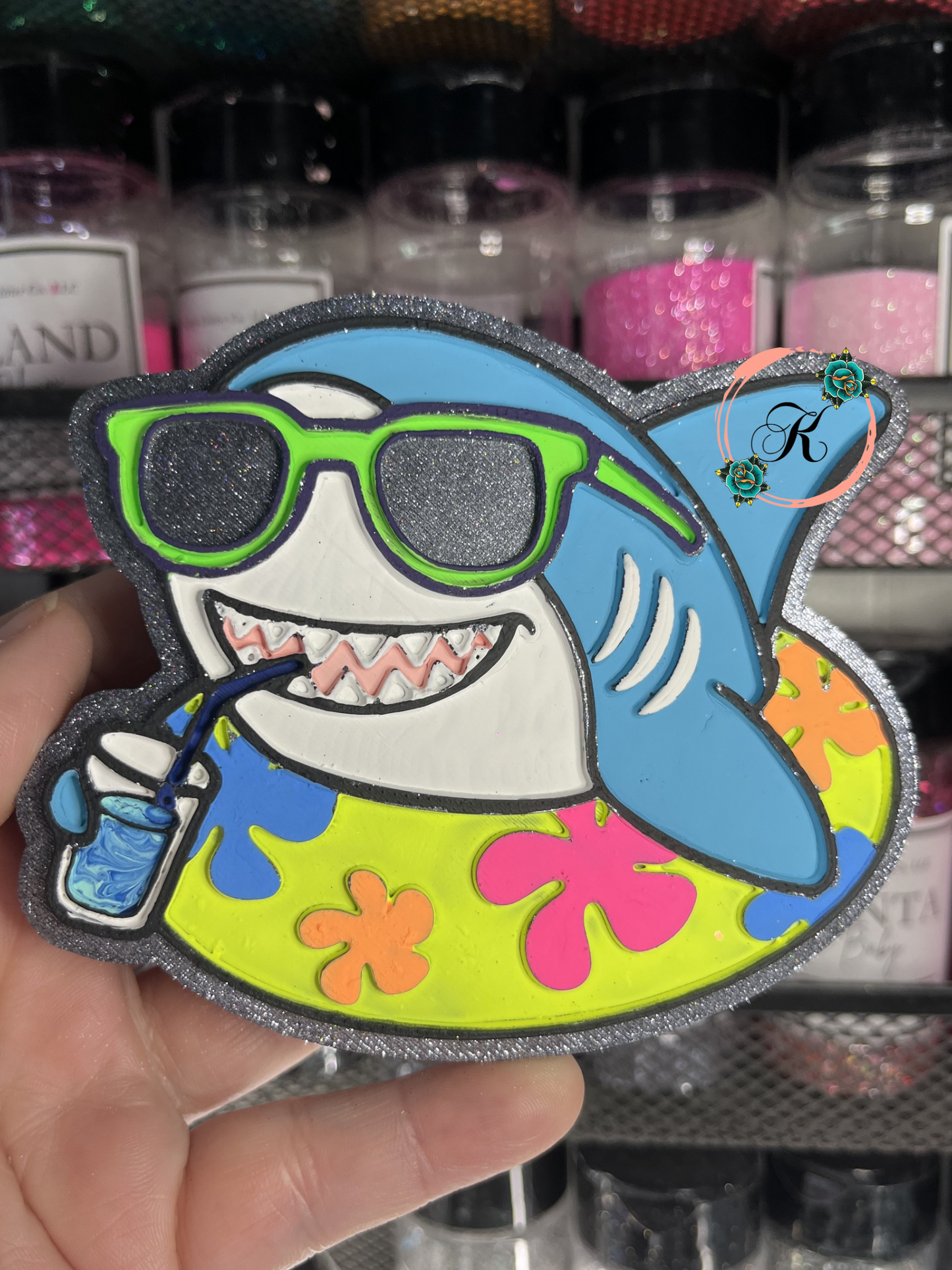 Shark in Float Freshie