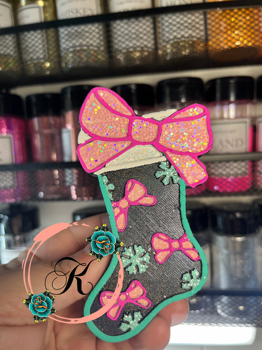 Bow Stocking Freshie