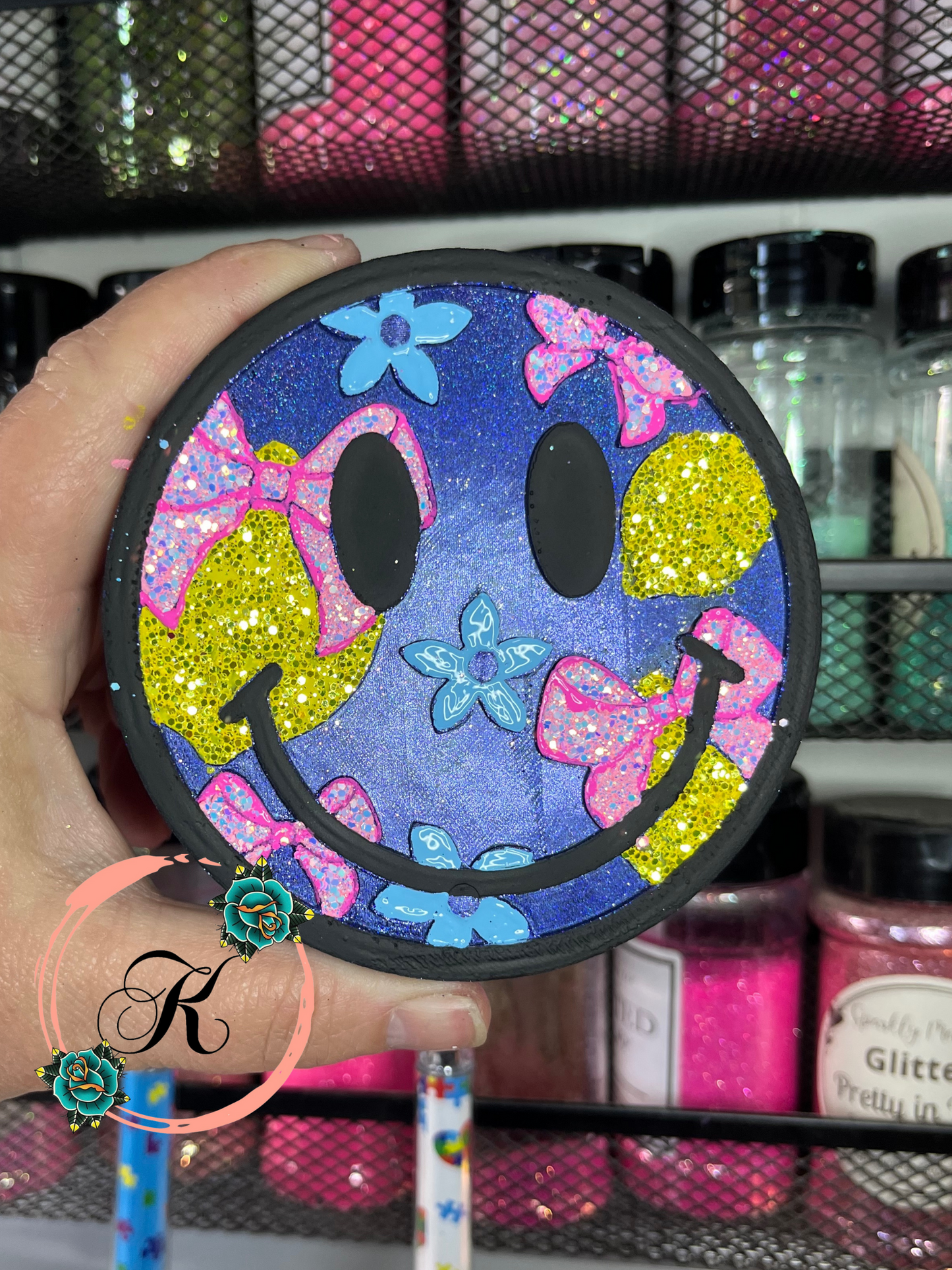 Happy Face Lemon Freshie