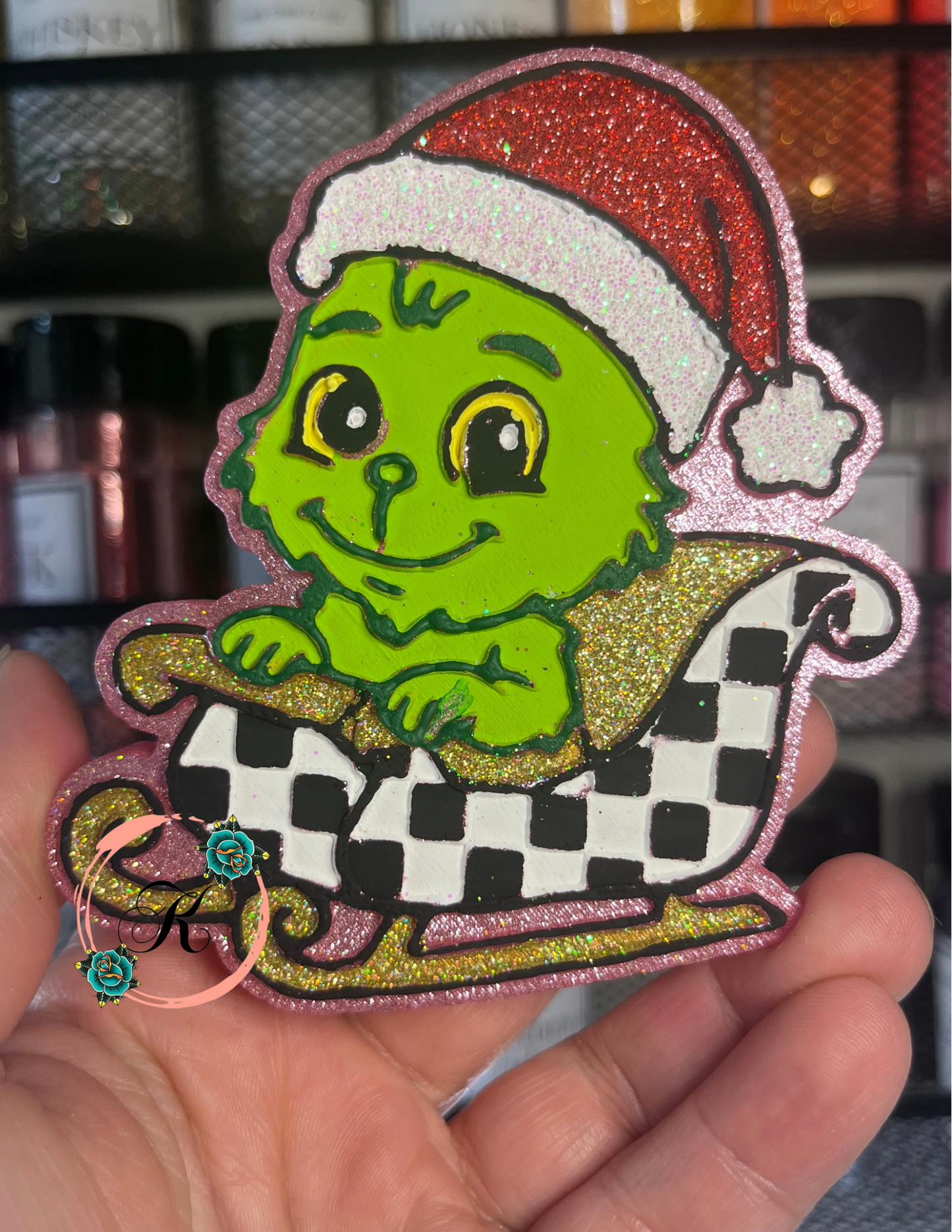 Baby G in Sleigh Mold