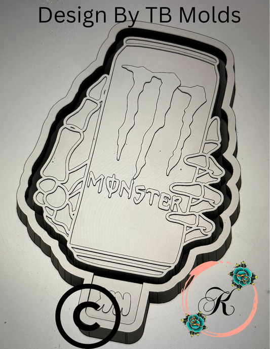 Monster Skull Hand Mold