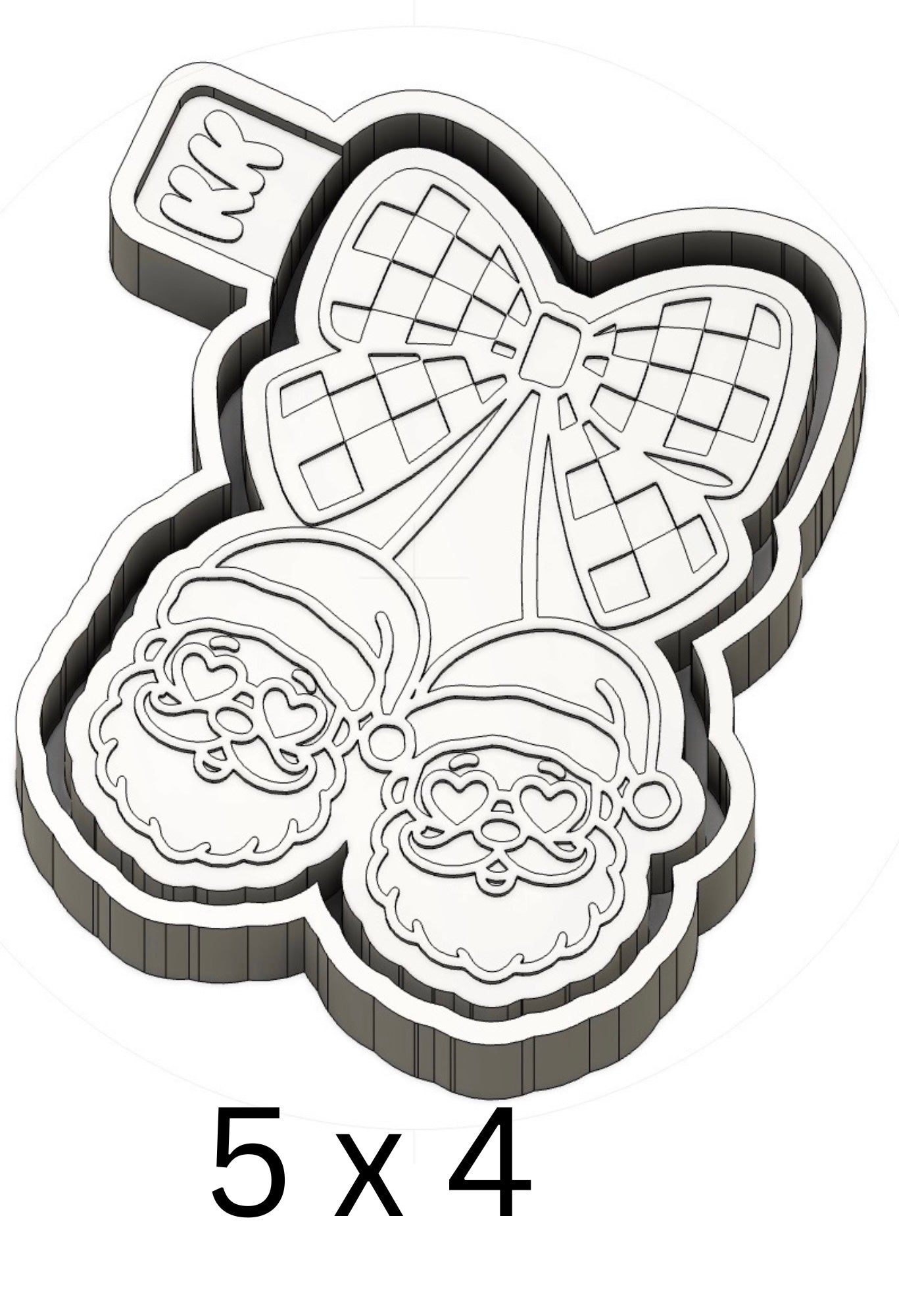 Cherry Santa Mold