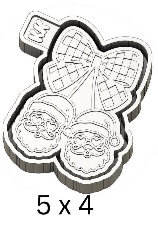 Cherry Santa Mold