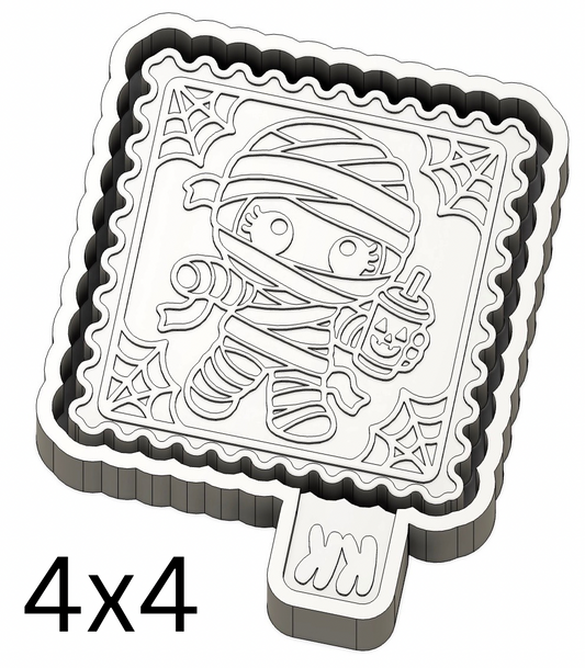 Mummy Stamp Mold