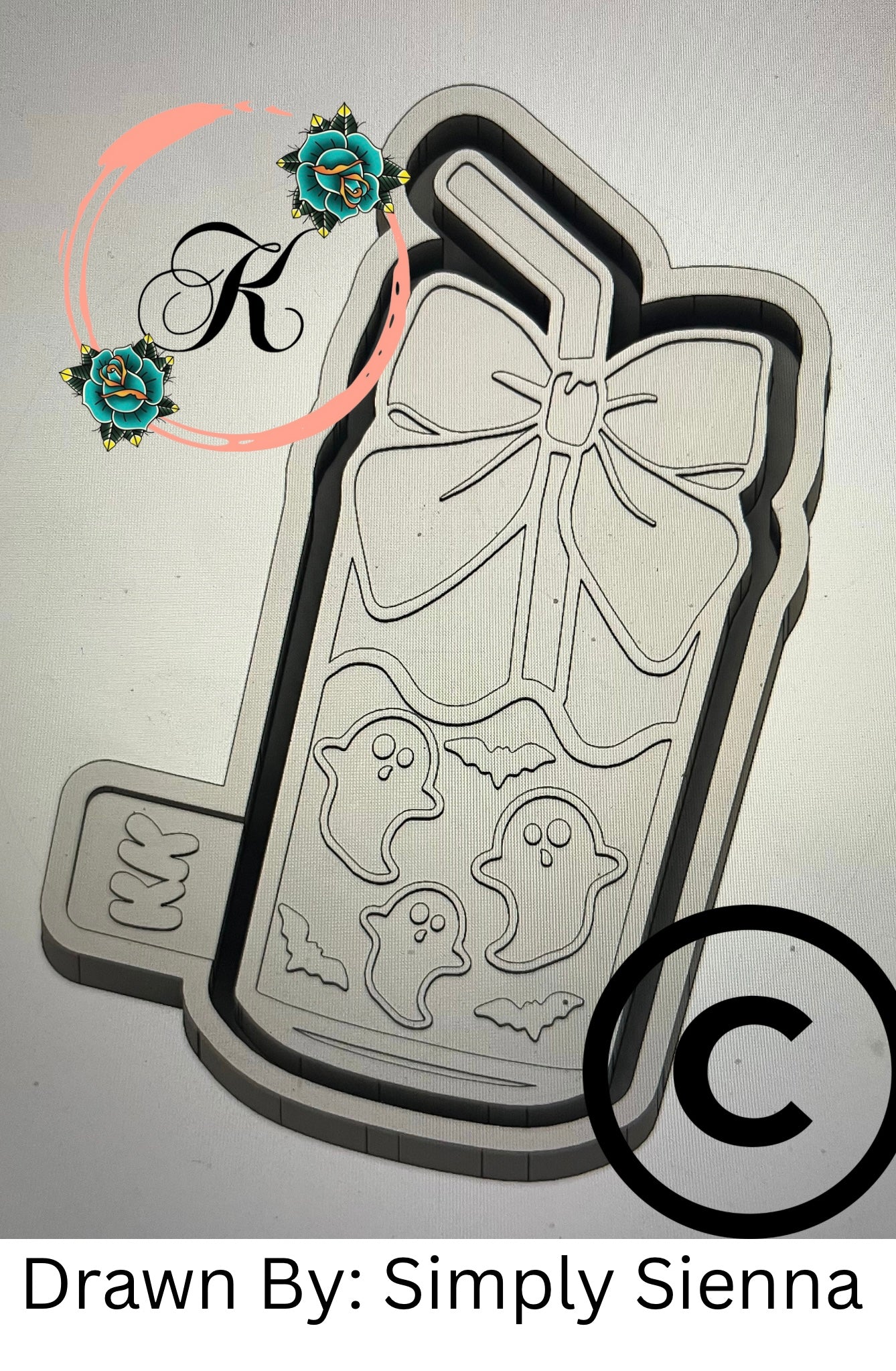Ghost Glass Mold
