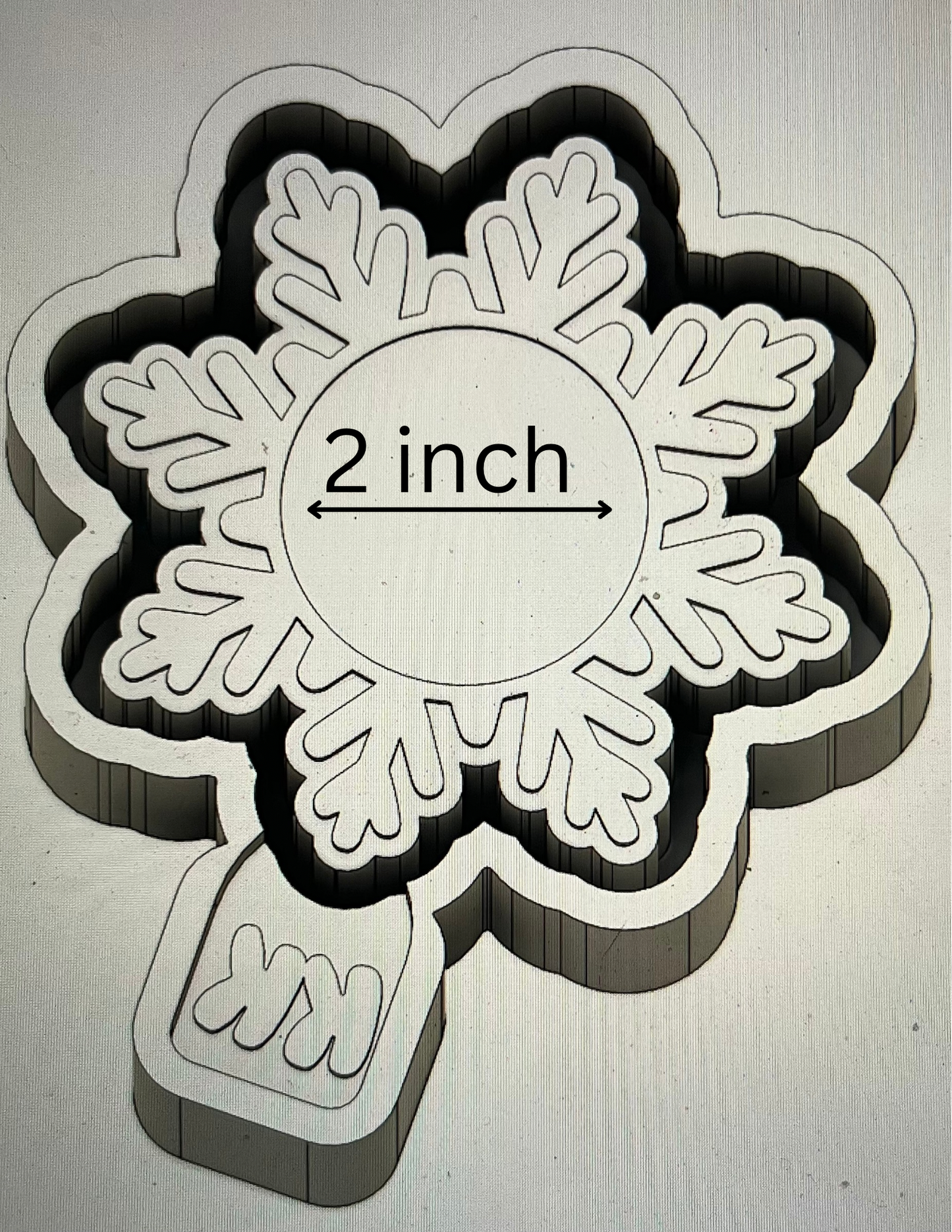 Snowflake Frame Mold