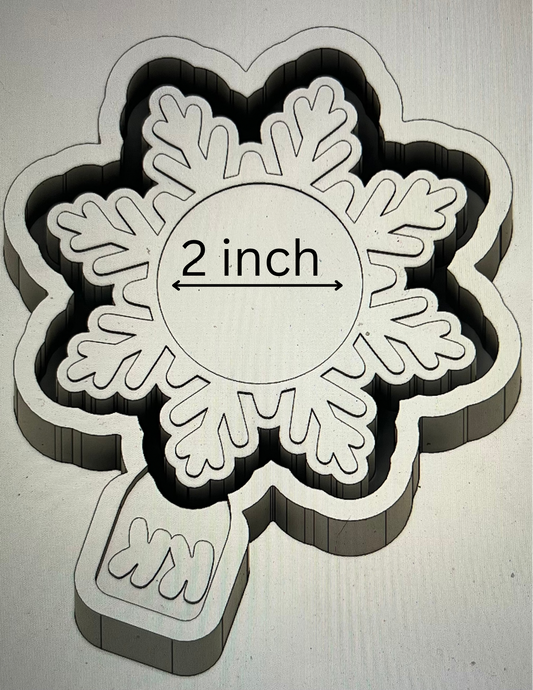 Snowflake Frame Mold