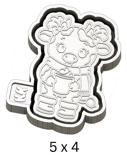 Winter Cow Mold