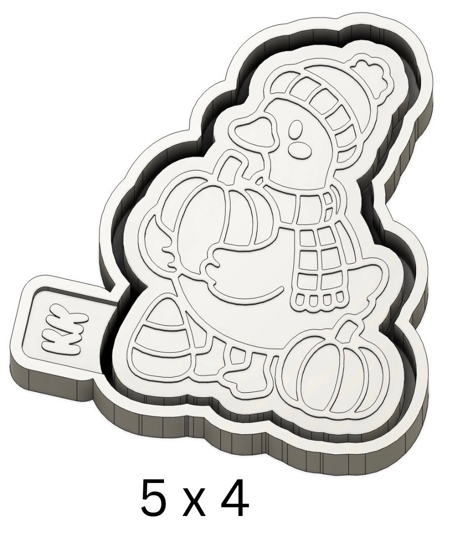 Pumpkin Goose Mold