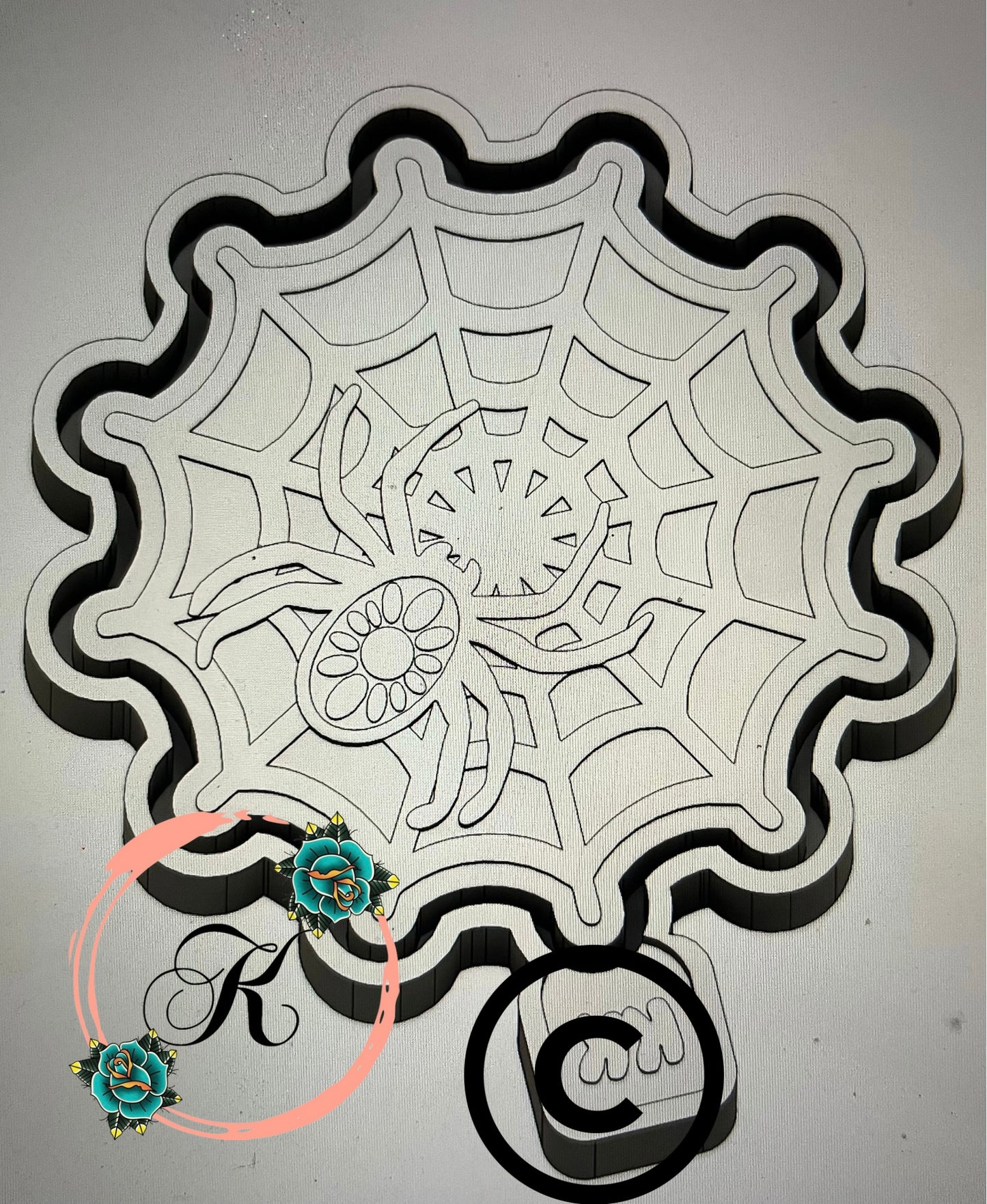Web With Concho Spider Mold