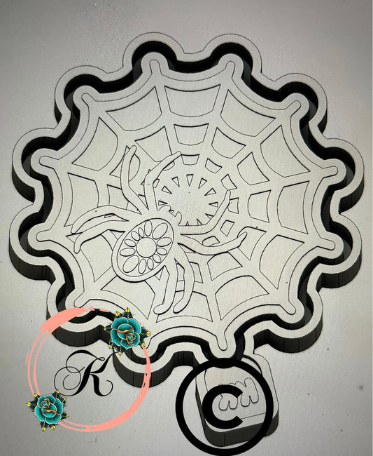 Web With Concho Spider Mold