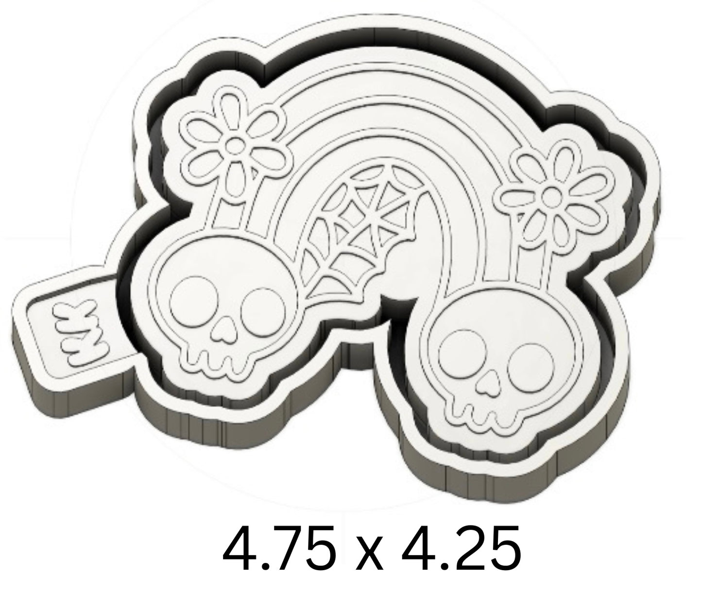 Skull Rainbow Mold