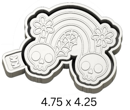 Skull Rainbow Mold