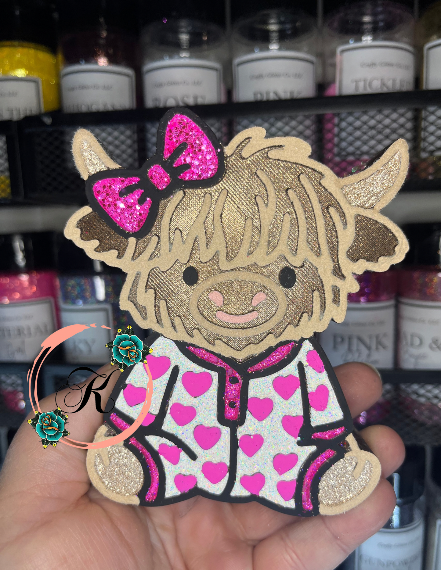 Highland with Heart PJs Mold