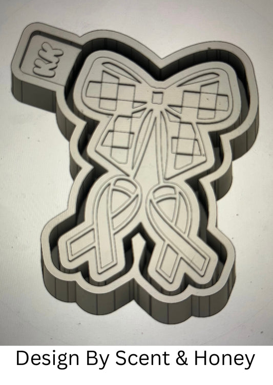 Cherry Awareness Ribbon Mold
