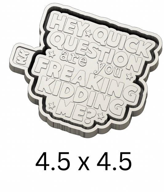 Hey Quick Question Mold