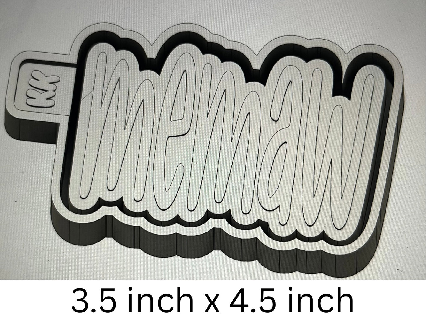MeMaw (Preppy) Mold