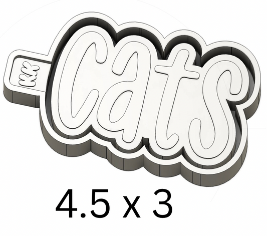 Cats (preppy) Mold