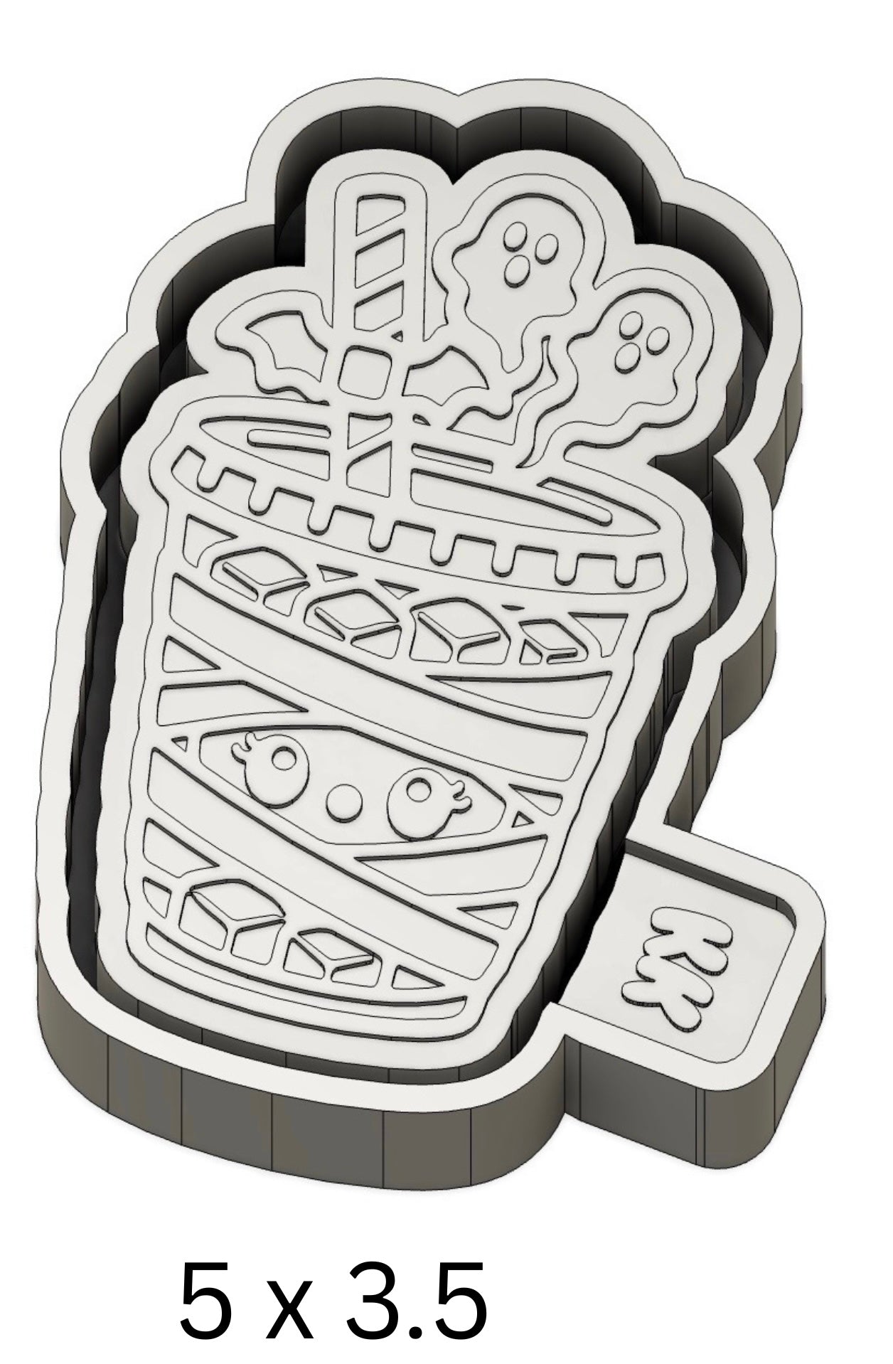 Mummy Cup Mold