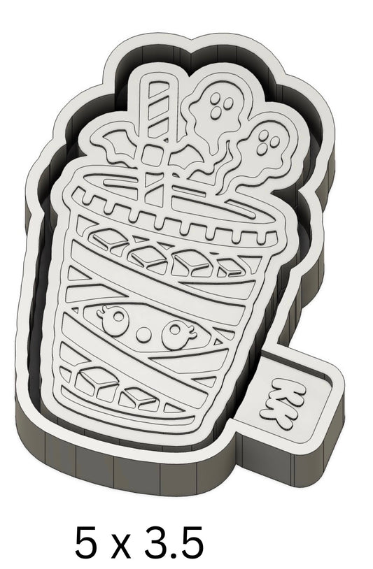 Mummy Cup Mold