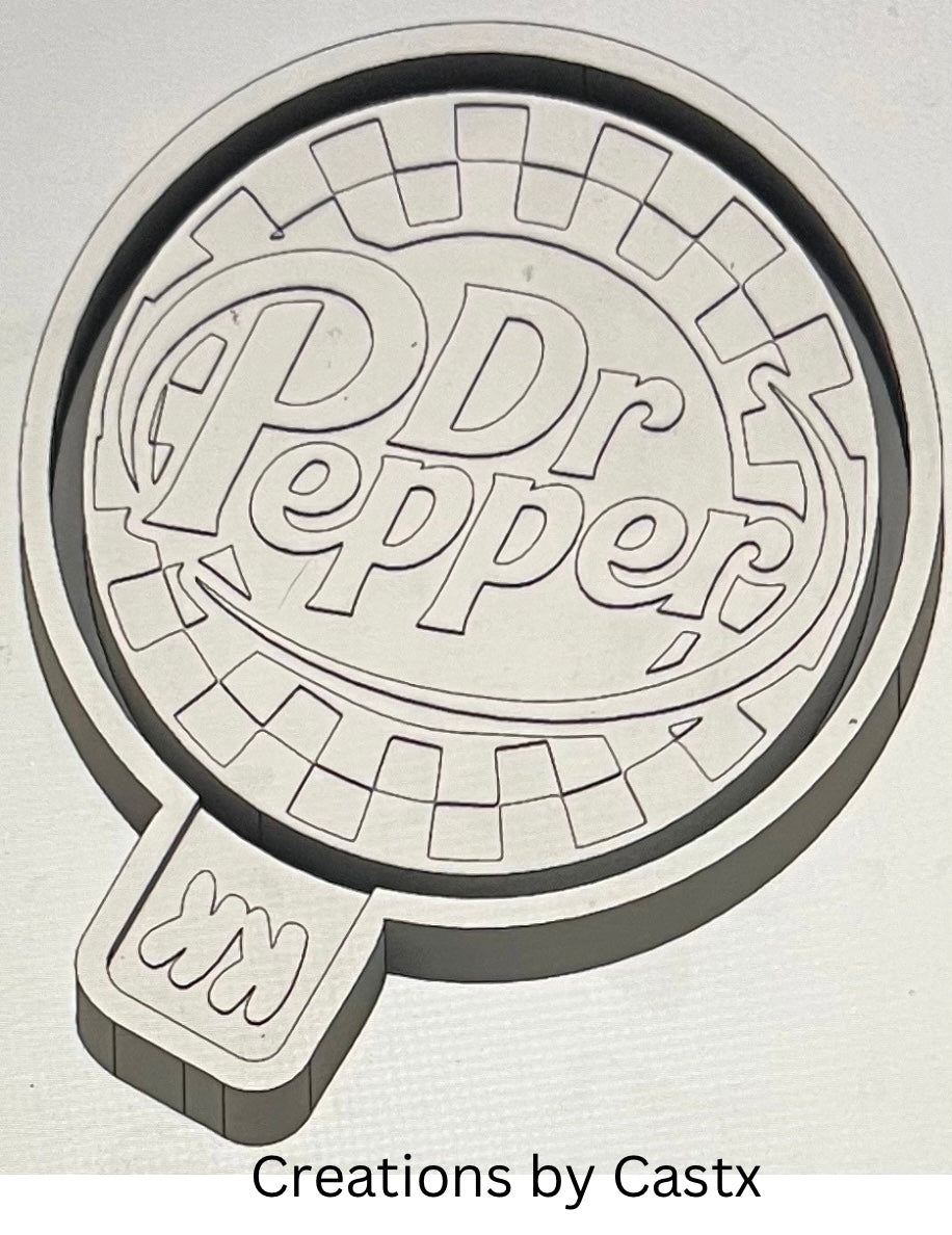 Round Checkered Print DP Mold