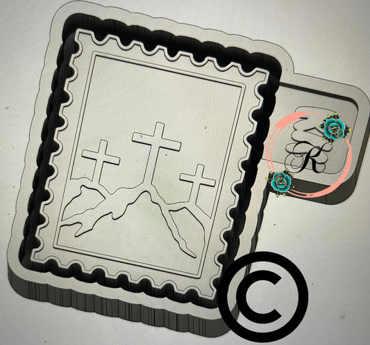 Three Crosses Stamp Mold