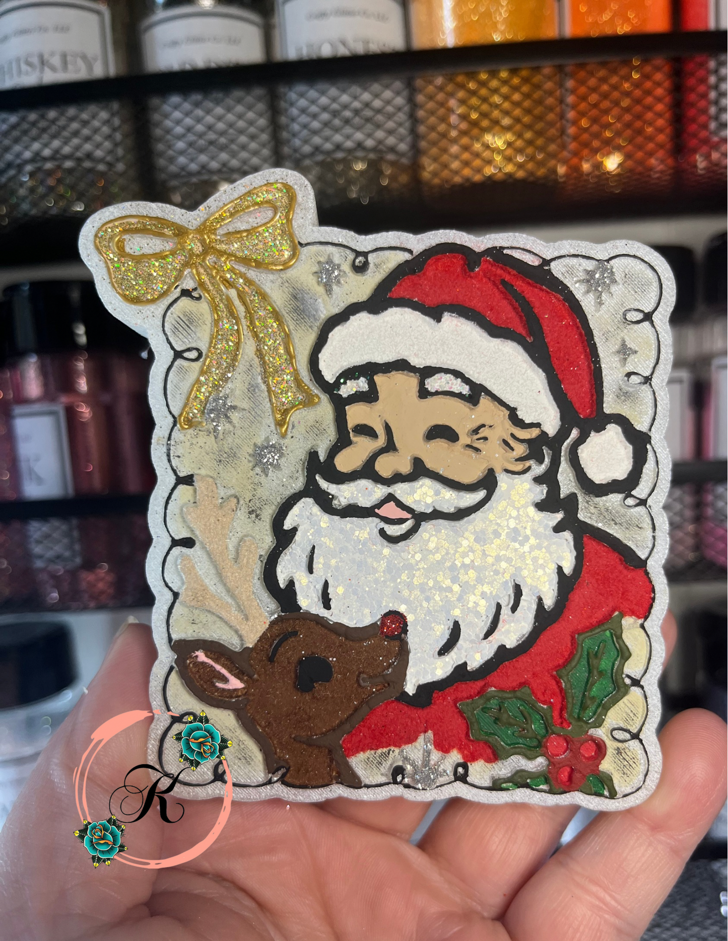 Vintage Santa Mold