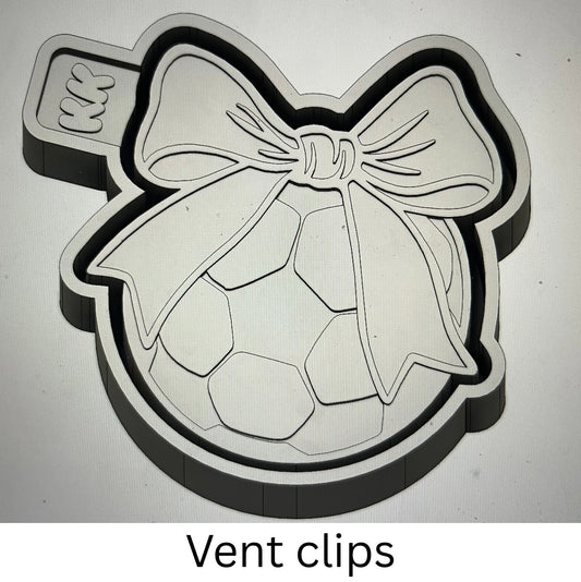 Soccer Ball with Bow Vent Mold
