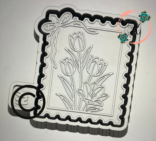 Floral Stamp Mold