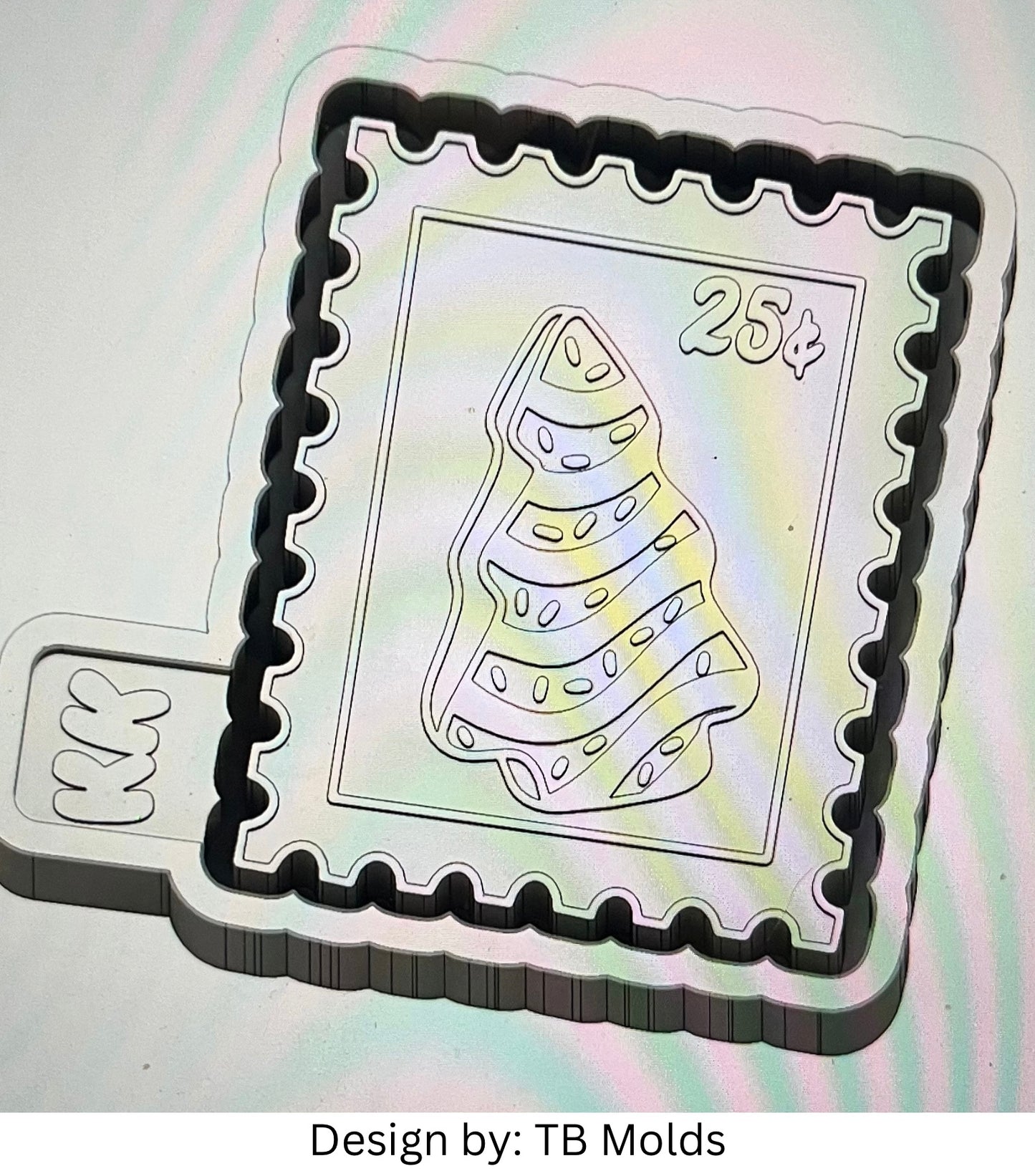 Cake Tree Stamp Mold