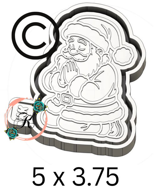 Santa Praying Mold