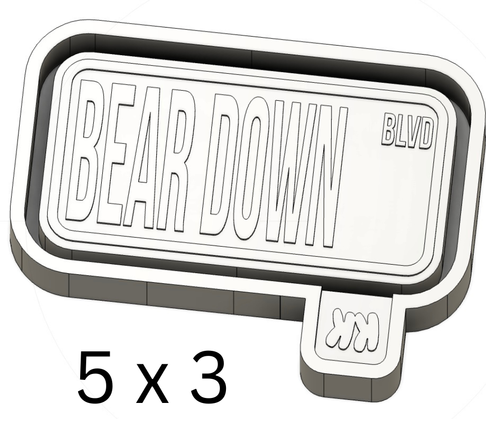Bear Down Blvd Mold