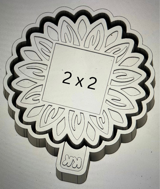 Sunflower Frame Mold