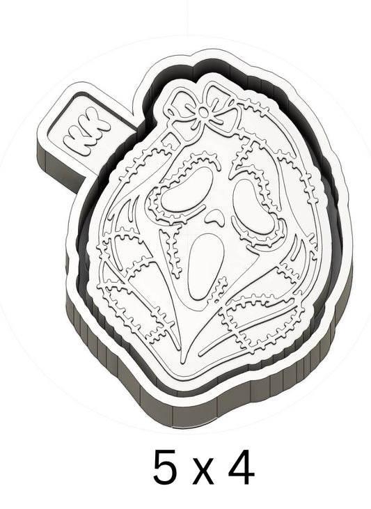 Patchwork Scream Mold