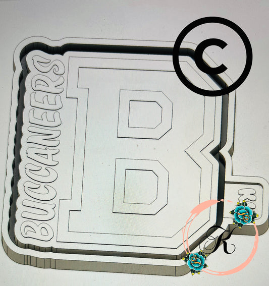 B Buccaneers Mold