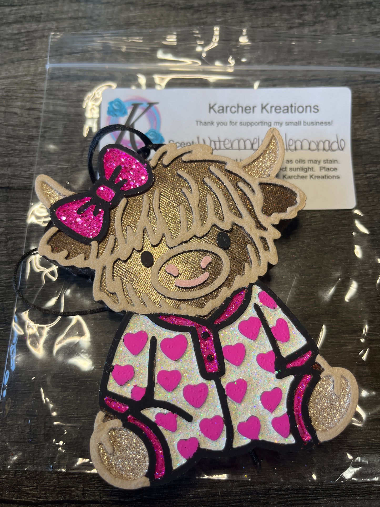 Highland in Heart PJs— Watermelon Lemonade