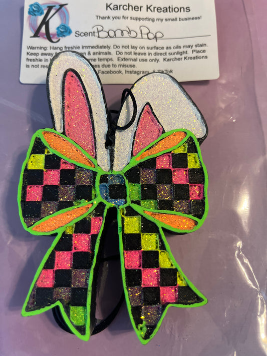 Bunny Ears With Bow- Bomb Pop