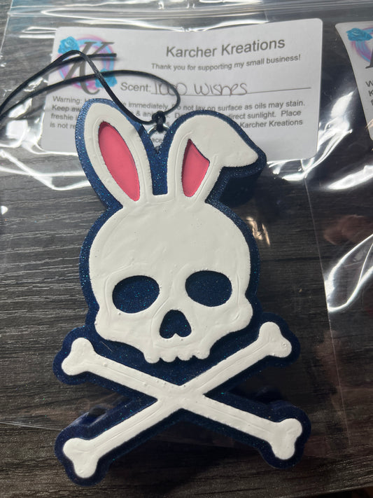 Bunny Ears Skull and Crossbones….. 1000 wishea