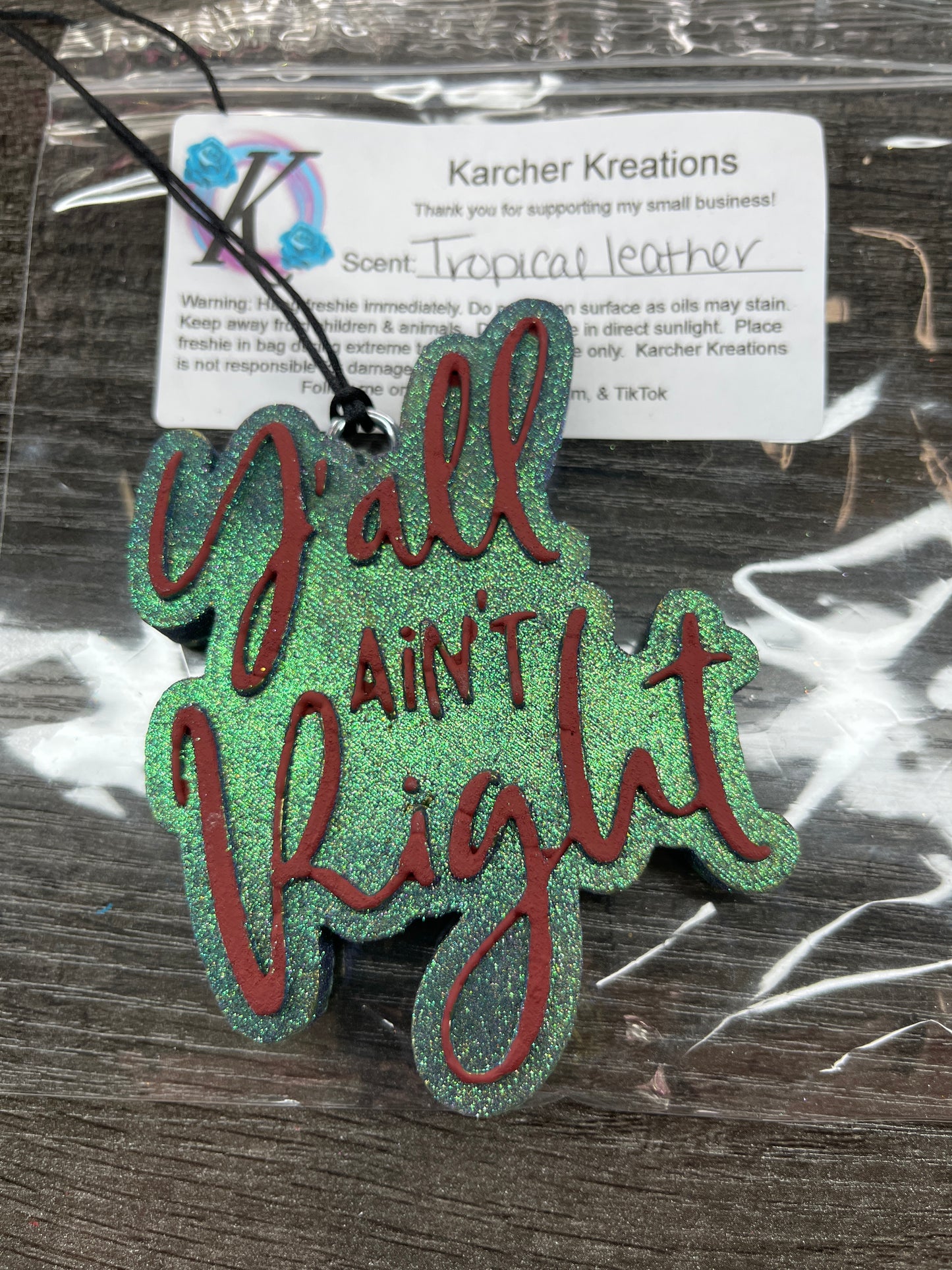 Y’all Ain’t Right— Tropical Leather