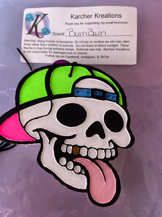 Skull with Hat- Bumbum