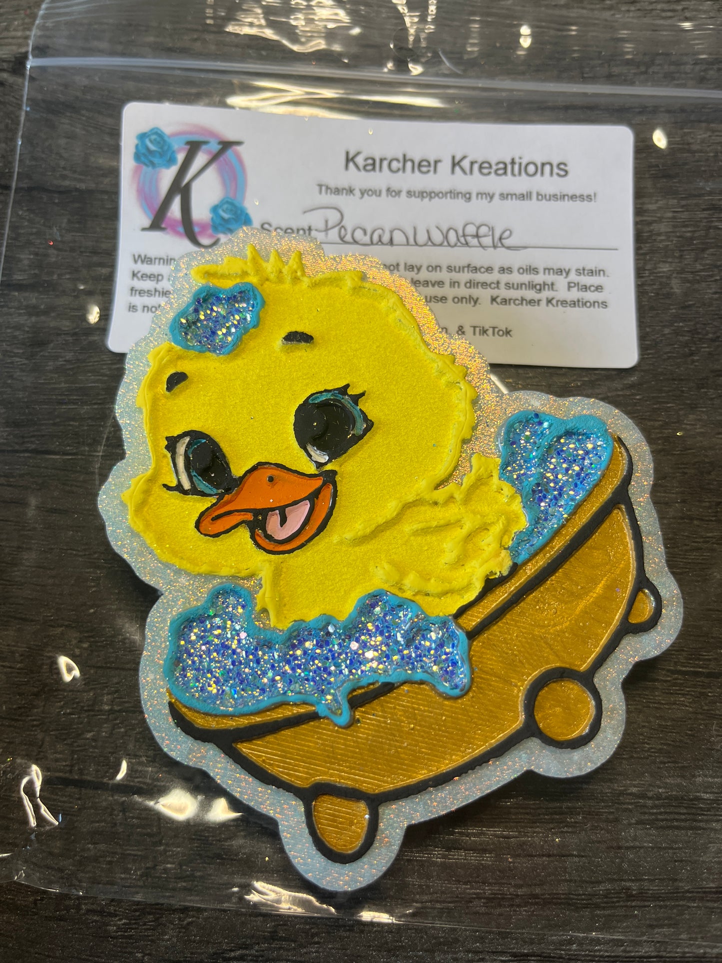 Duck Bubble Bath—- pecan waffle