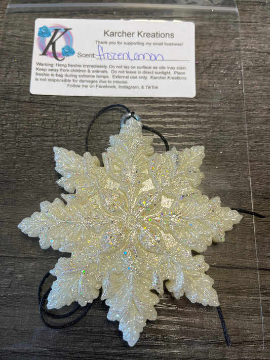 3D Snowflake- Frozen Lemon