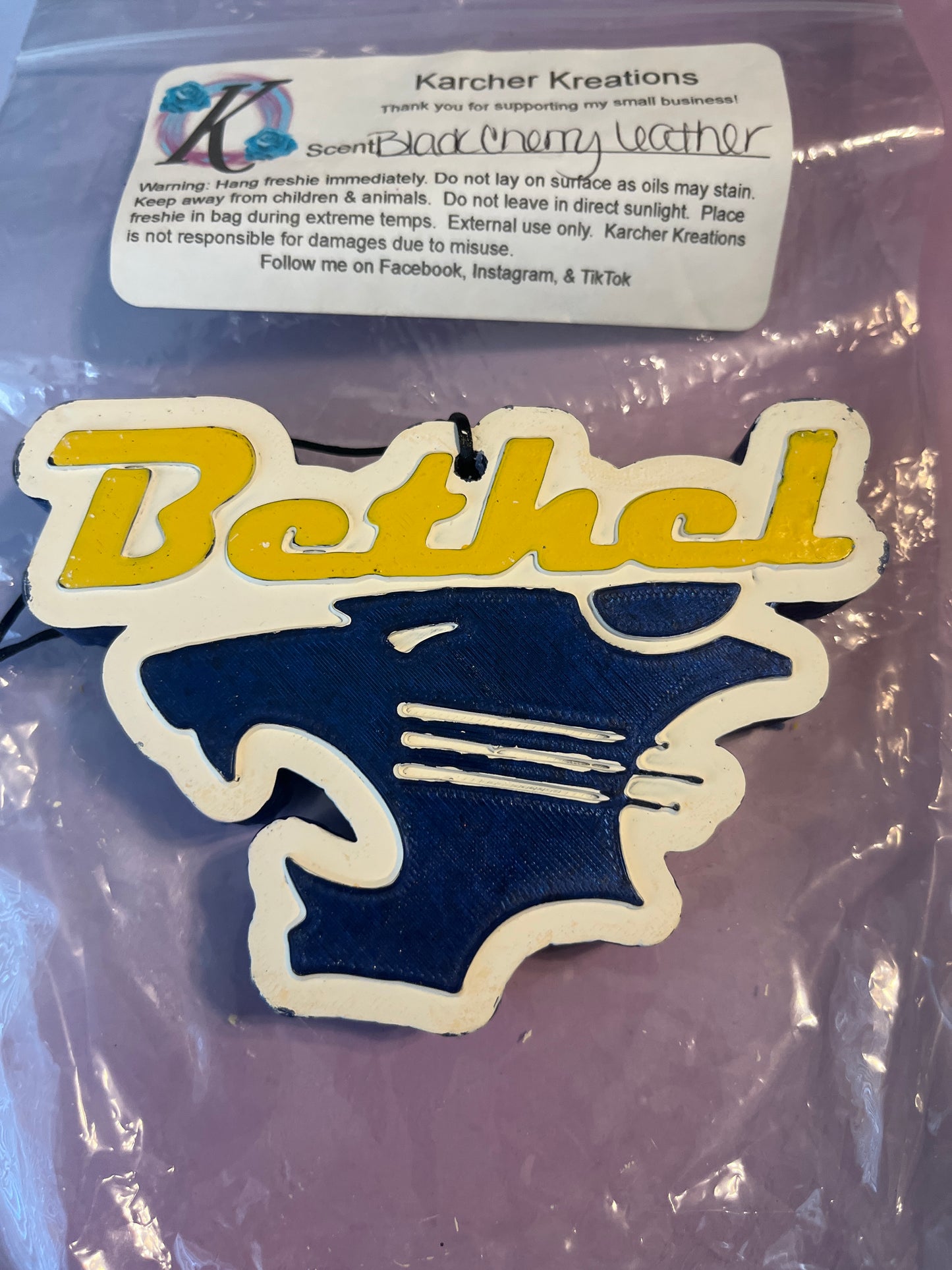 Bethel- Black Cherry Leather