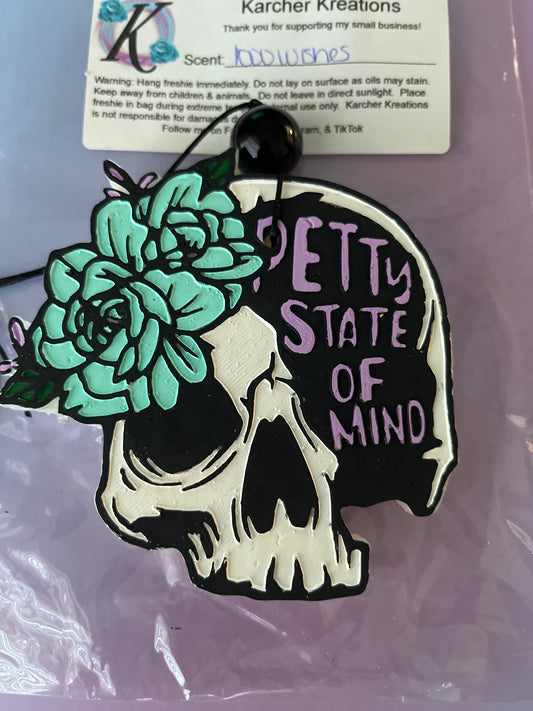 Petty State of Mind Skull- Granted Wishes