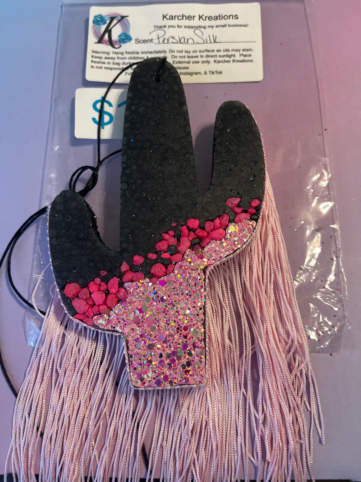 Cactus with Fringe- Persian Silk