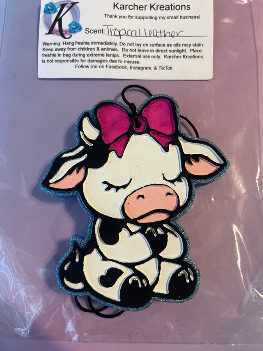 Praying Cow- Tropical Leather