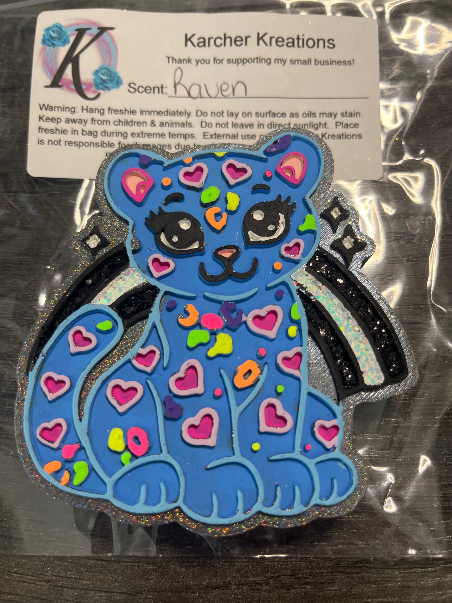 Cheetah with Rainbow….. Raven