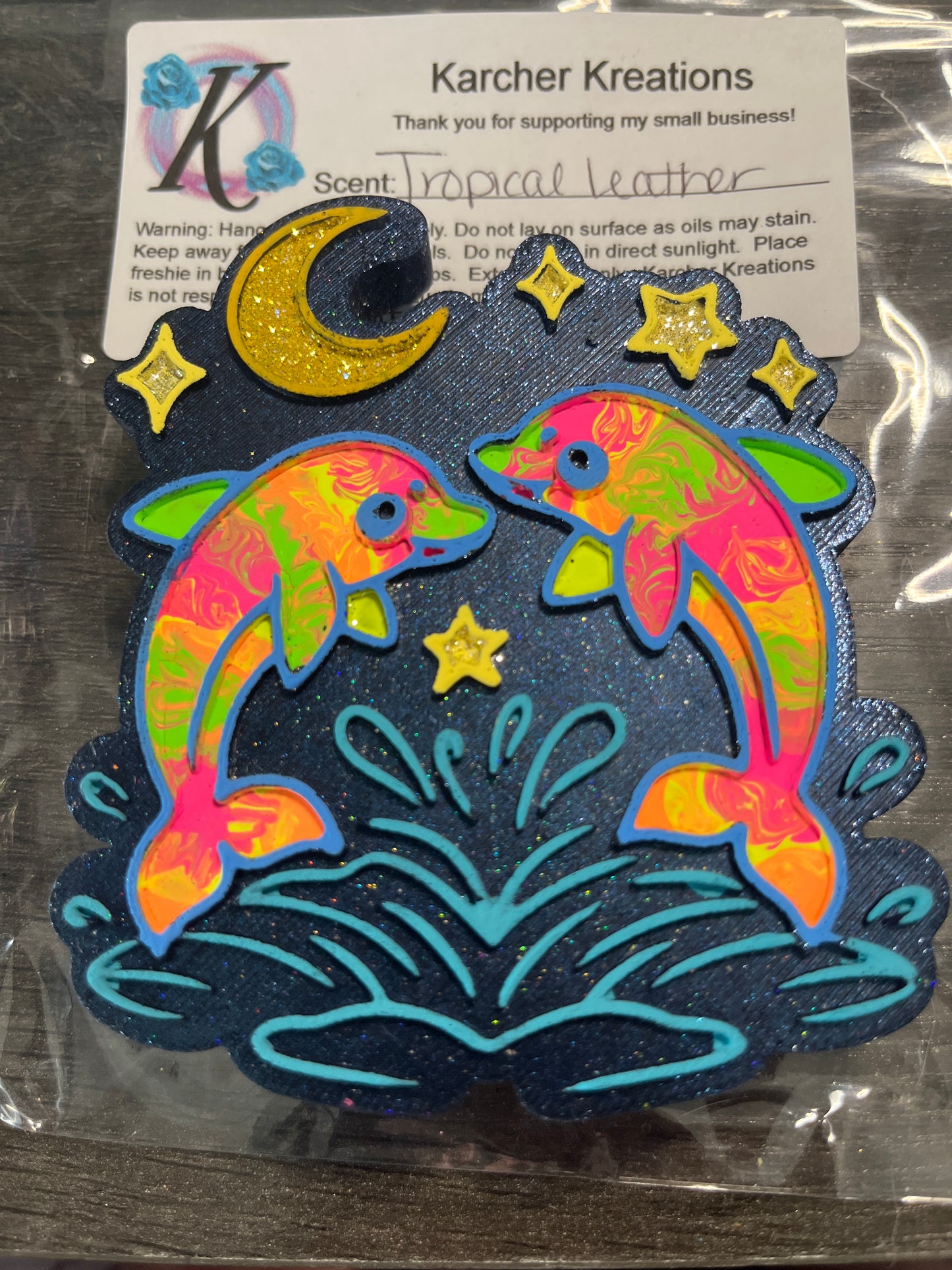 Dolphins…… Tropical Leather