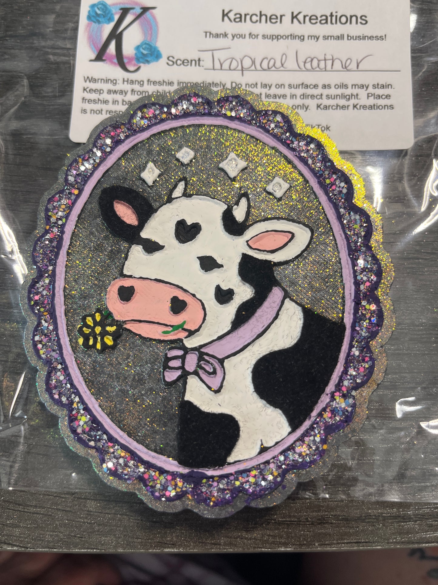 Cow Frame…….. Tropical Leather